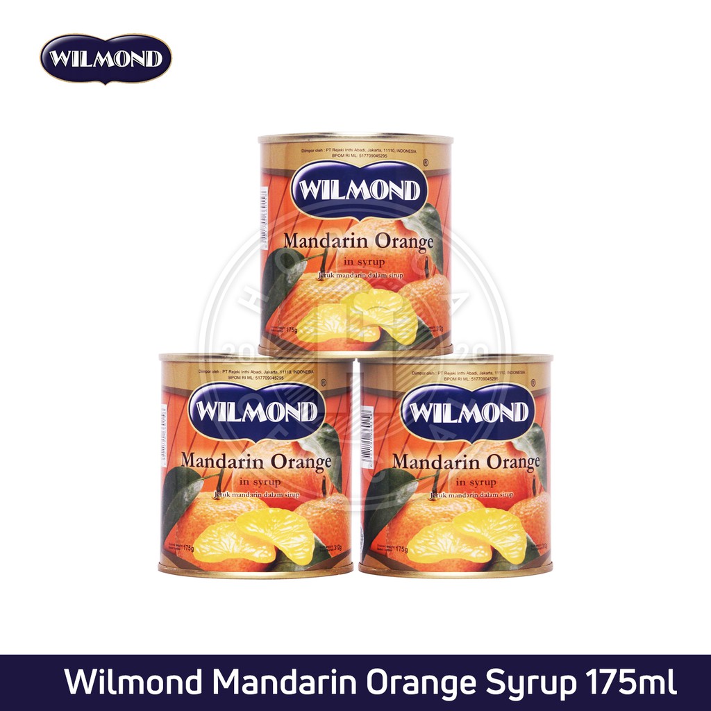 

Wilmond Mandarin Orange Syrup 312 gr | Buah Jeruk Mandarin Dalam Kaleng 312Gram