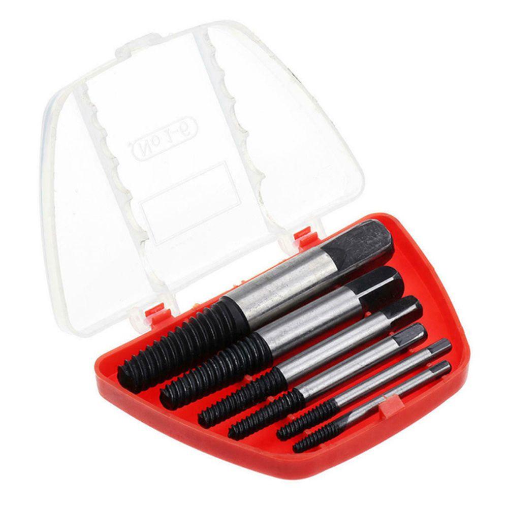Solighter Alat Pembuka Baut Portable Top Quality Mata Bor Obeng Firm Screw Extractor