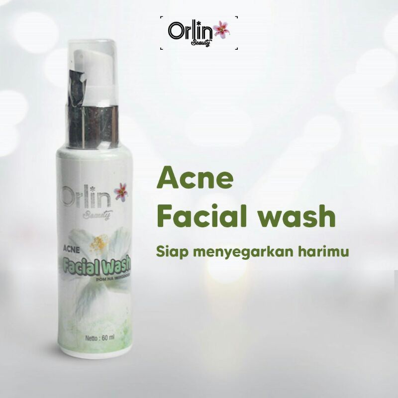 facial wash new acne/aman busui/bumil /orlin beauty