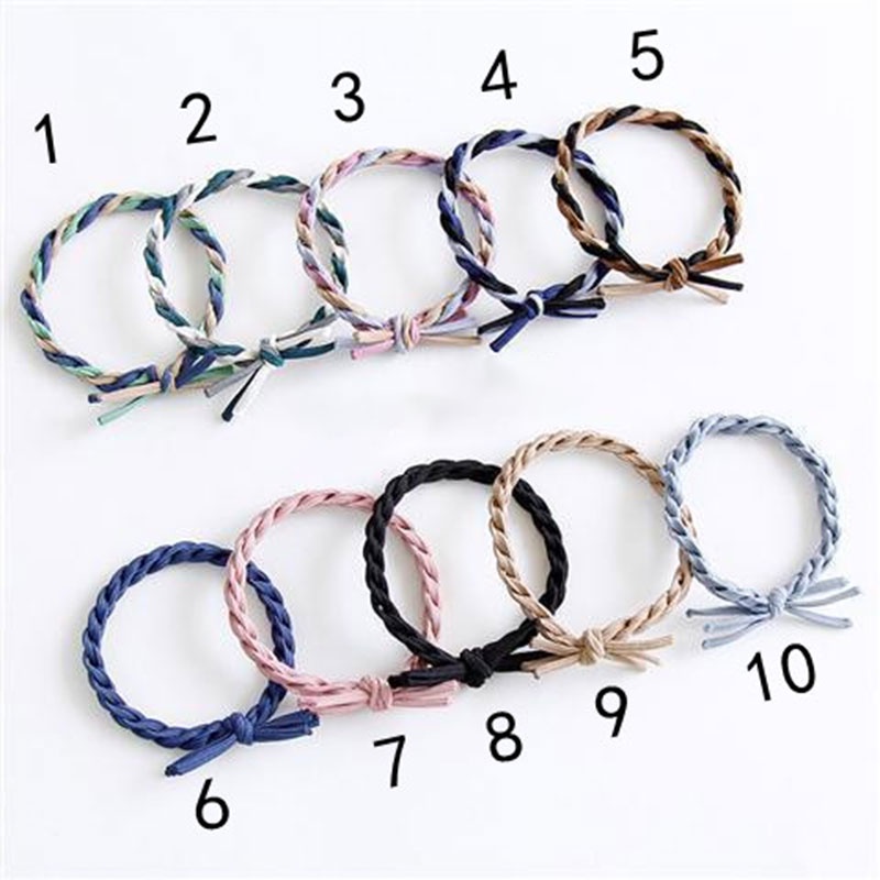 KIFIL  Ikat Rambut Korea Elastis / Kunciran Karet Fashion Aksesoris Rambut
