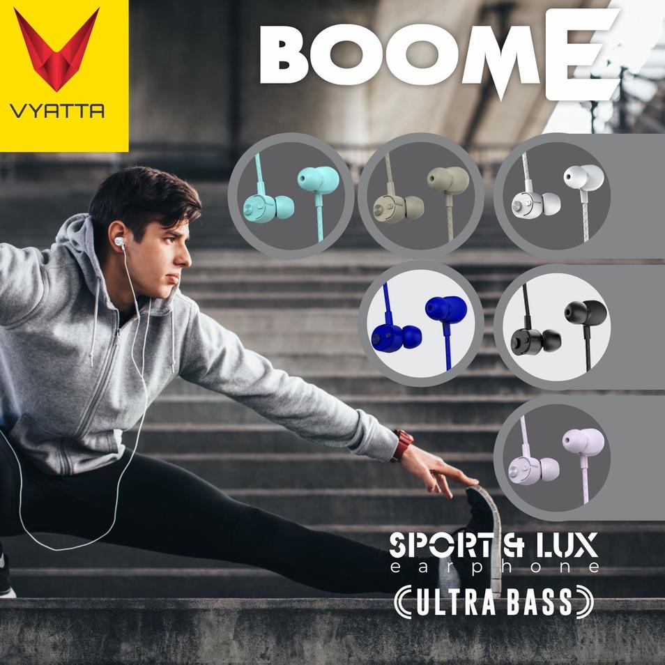 Viral VYATTA BOOM E Earphone / Headset / Handsfree - Ultra Bass