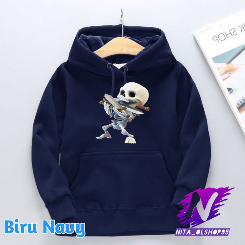 sweater hoodie coc tengkorak