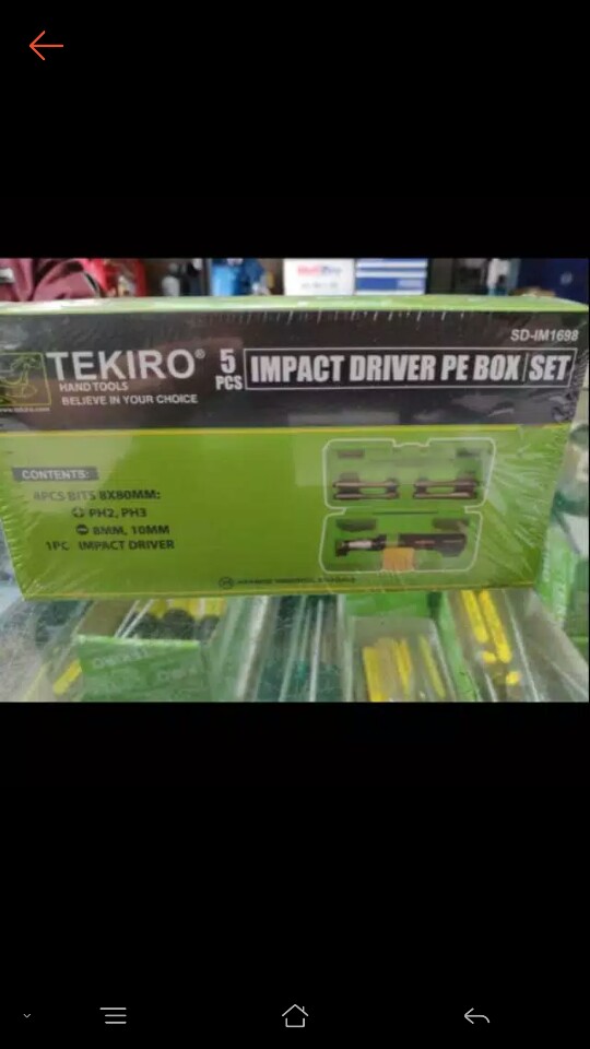 Obeng Ketok Tekiro 5pcs