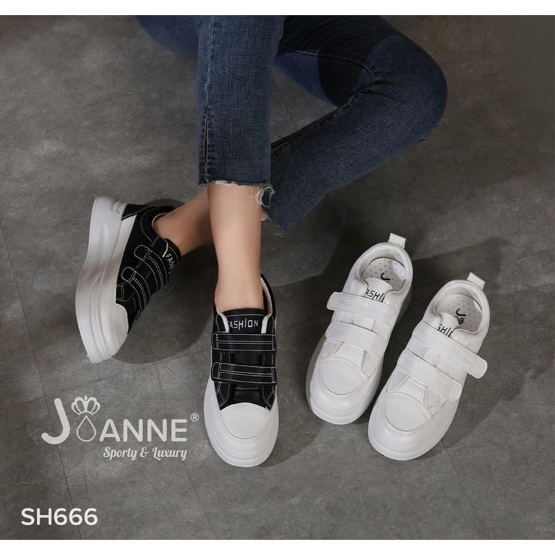 RESTOCK! [ORIGINAL] JOANNE Casual Sneakers Shoes Sepatu Wanita #SH666/SH02