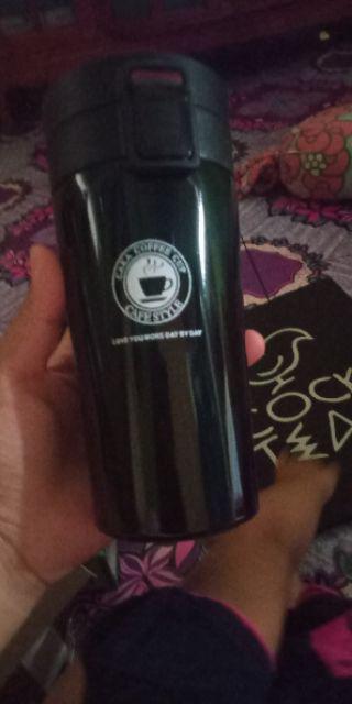 Makassar Termos Kopi / Travel Mug Tahan Panas  & Dingin Vacum  Coffe Cup Murah