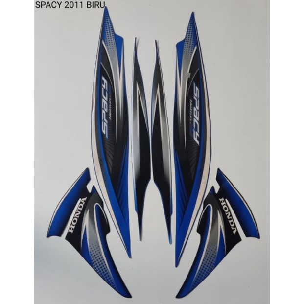 STRIPING SPACY 2011 BIRU