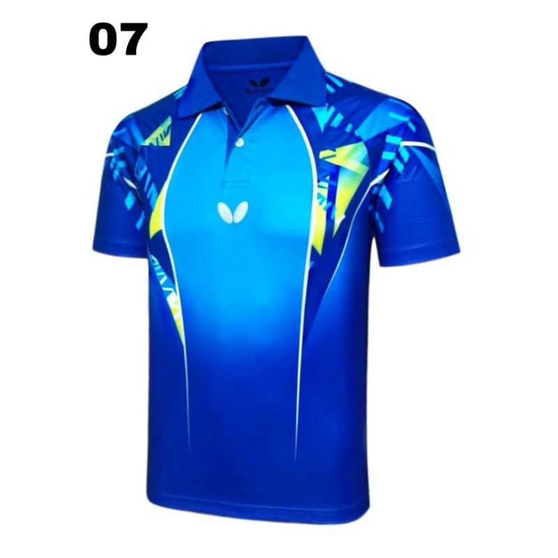 Jersey baju kaos olah raga tenis meja pingpong Butterfly impor 07