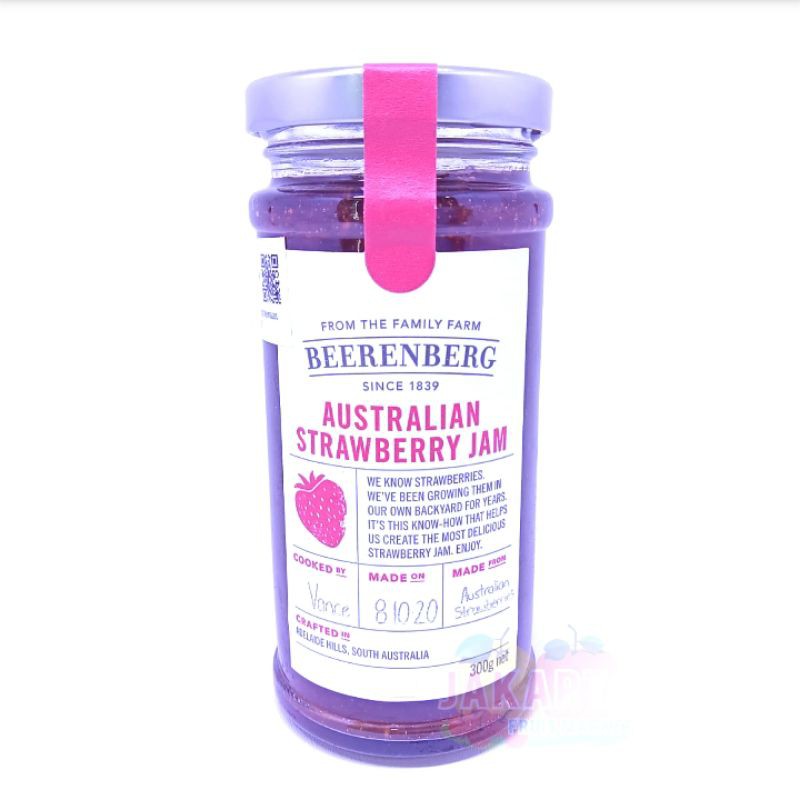 

(SELAI STRAWBERRY) BEERENBERG STRAWBERRY JAM 300G
