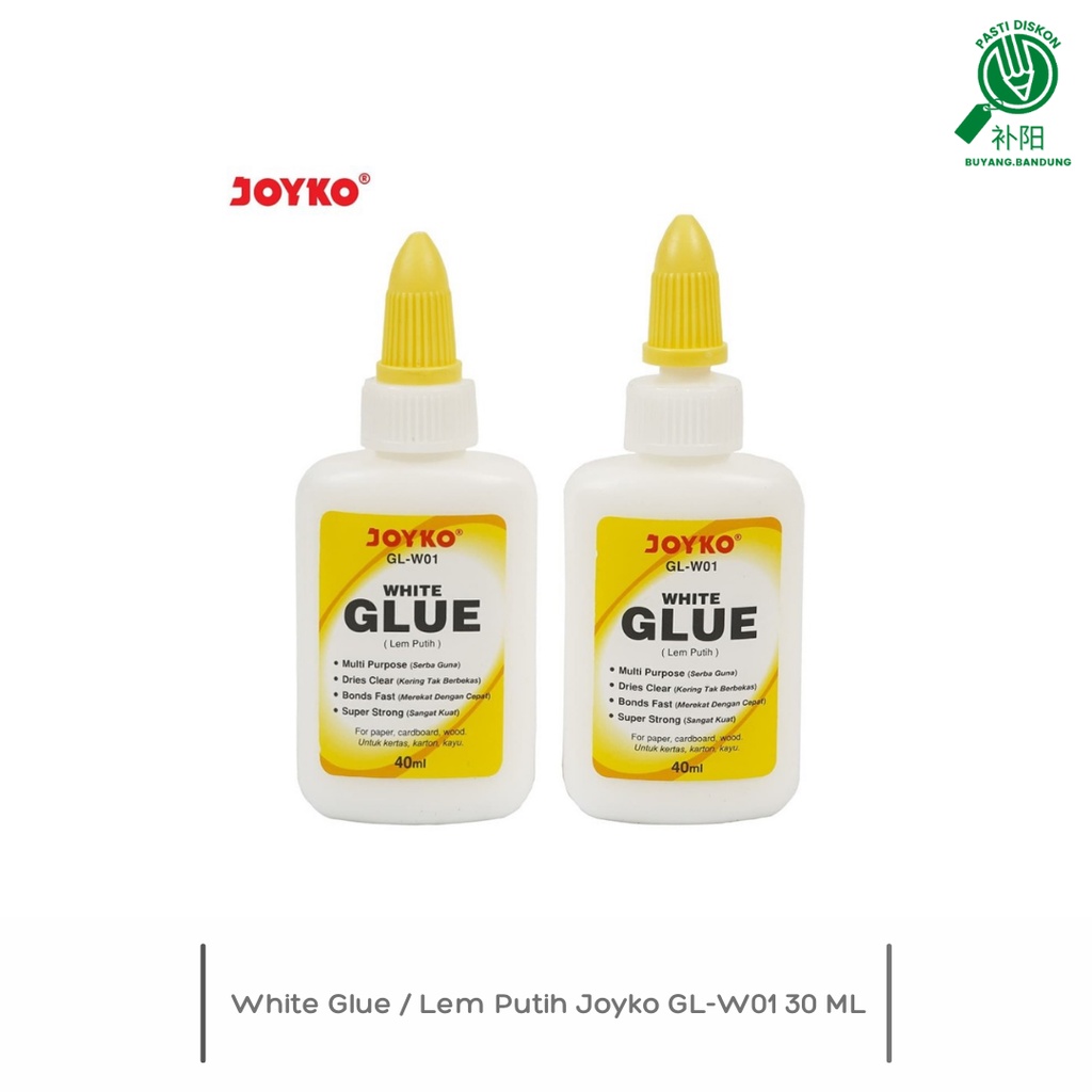 

White Glue / Lem Putih Joyko GL-W01 30 ML Satuan