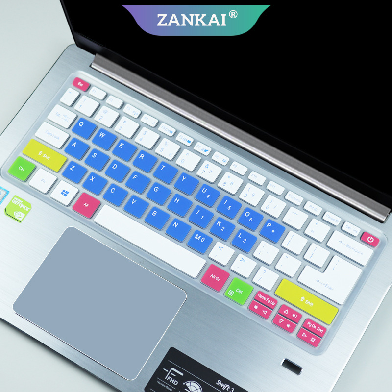 Annka Skin Silikon Pelindung Keyboard Acer Swift 1 Swift 3 Sf113 Sf114 Tr50 14 Inch 13.3 &quot;Untuk Laptop