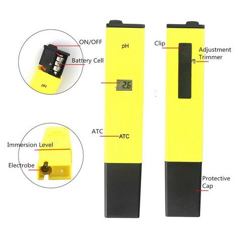 PH Meter Digital - Alat Pengukur Keasaman Cairan