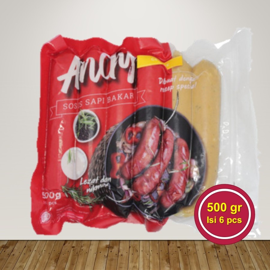 

ANDY Sosis Bakar Keju Jumbo isi 6pc 500gr