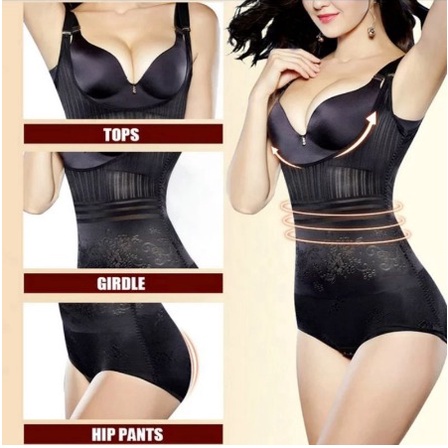 Slimming Suit Corset Full Body Shaper Korset Terusan Pelangsing Tubuh