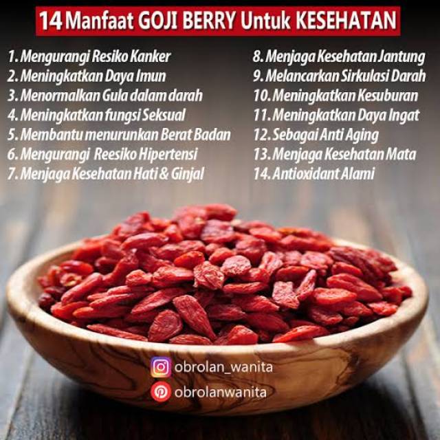 Gojiberry / goji berry organic 250 gr