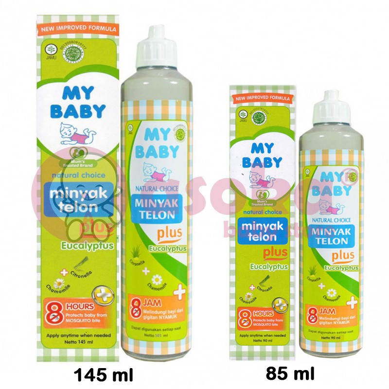 My Baby Minyak Telon Plus 60ml, 90ml, 150ml ASOKA