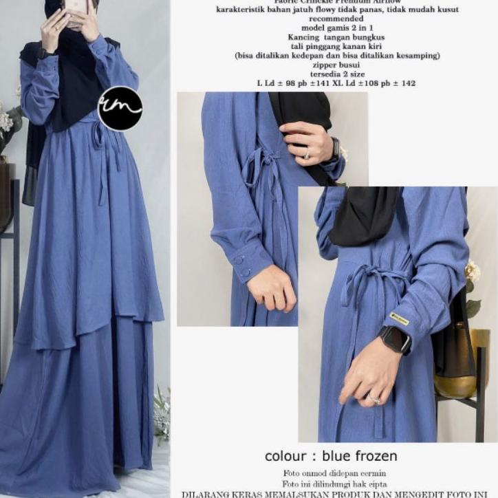 Menarik.. Allura Maxy Gamis Terbaru by Ratu Mulabees