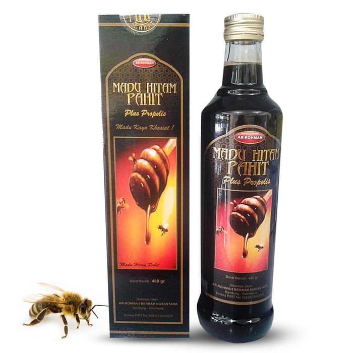 

Madu Hitam Pahit Plus Propolis Ar Rohmah Asli Dan Murah untuk diabetes - MMD1695
