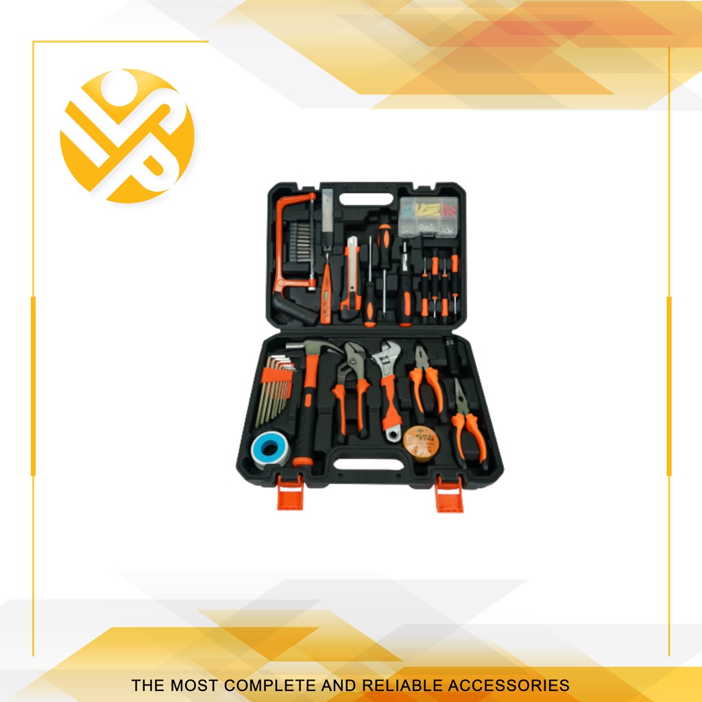 IKURA Hand Tools Set 102pcs / Tool Kit Set / Hand Tool Box Set