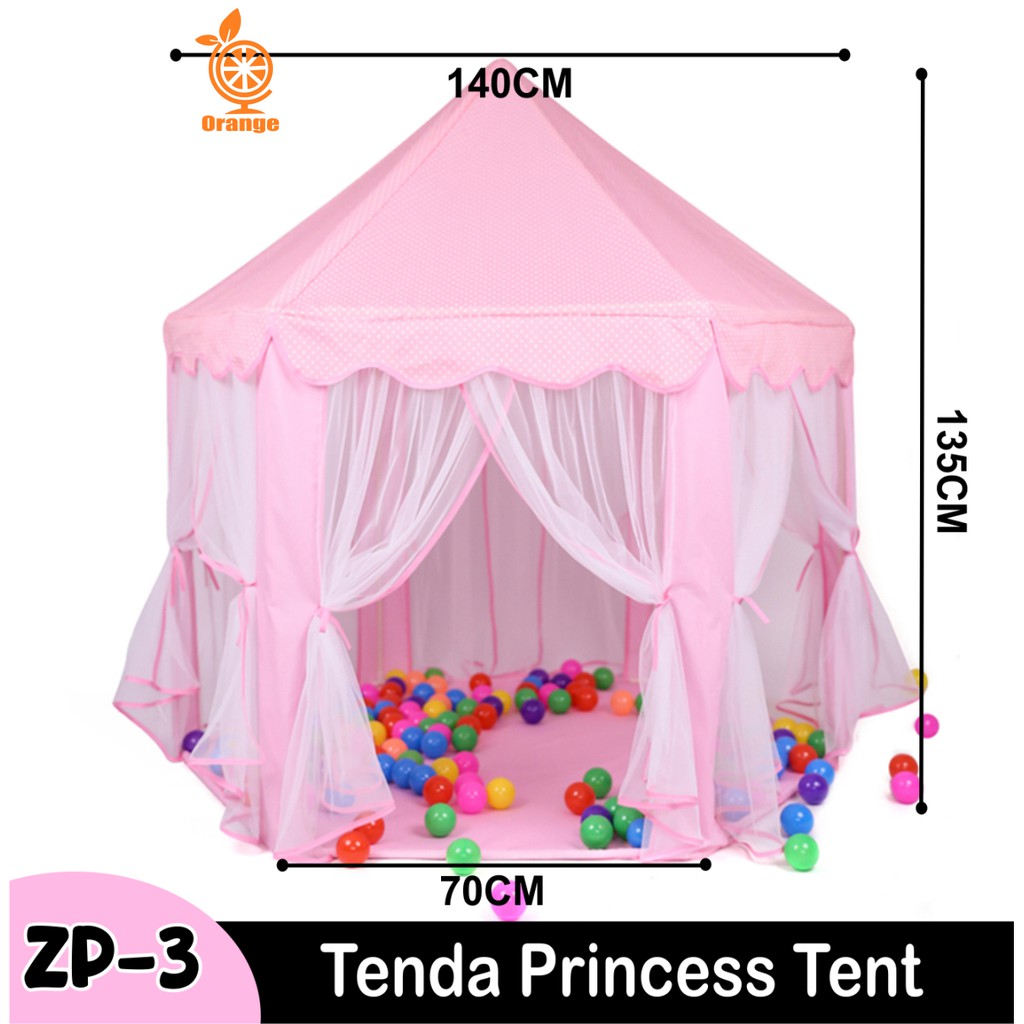 Tenda Mainan Anak Princess Tenda Anak Model Kastil Untuk Indoor Outdoor Portable