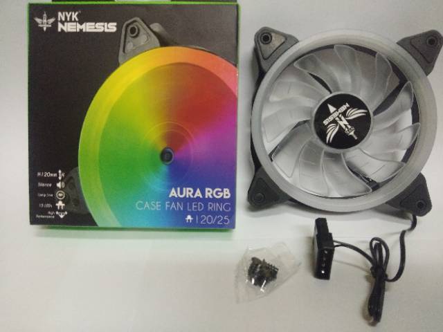 Nyk Aura RGB Fan Casing 12Cm Silent / CPU Cooler RGB