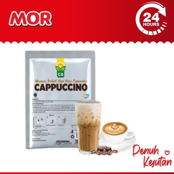 

CS FOOD CAPPUCCINO MINUMAN SERBUK INSTAN KOPI SUSU CAPUCINO 1 KG