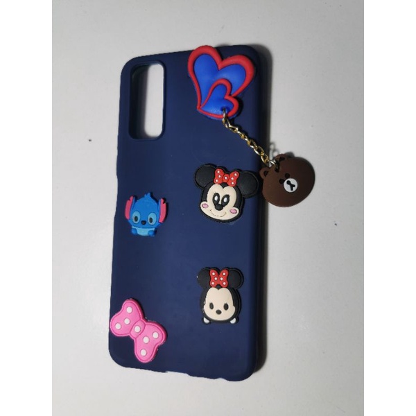 Softcase tpu overseas timbul tempel Y20i Redmi 9c motif random ya