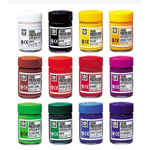 

SAKURA Poster Color 30ml Part 2/2