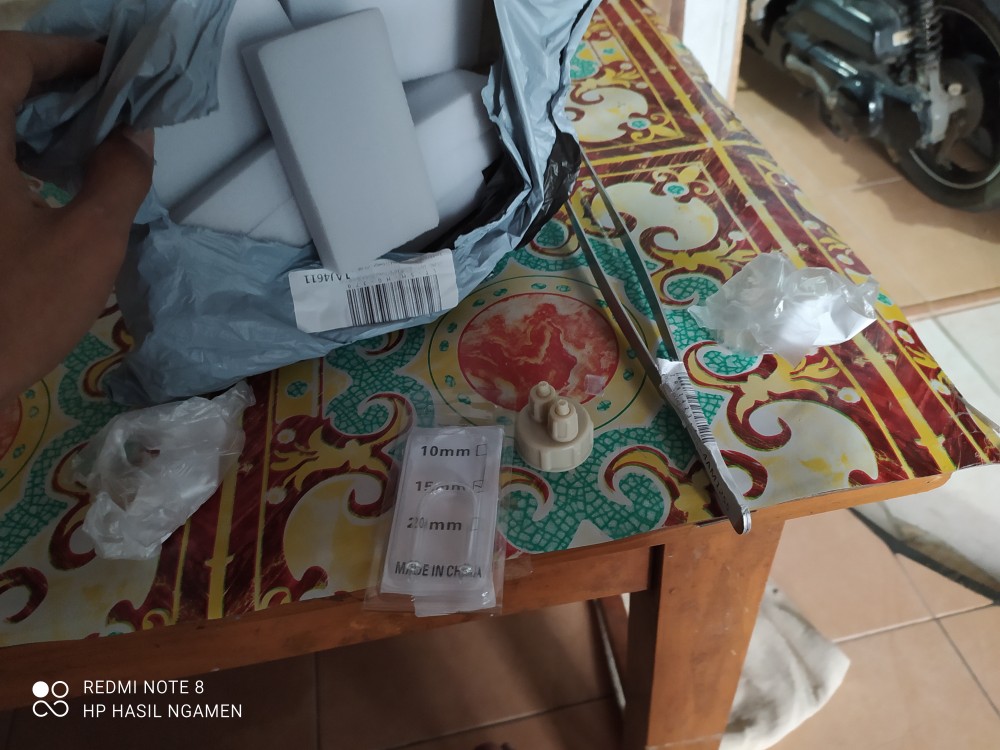 10pcs Magic Sponge Cleaner Bahan Melamine Foam Untuk Dapur