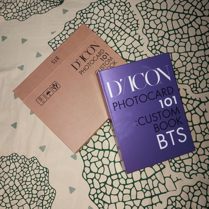Dicon BTS Binder, Photocard PC Taehyung V, Group sharing