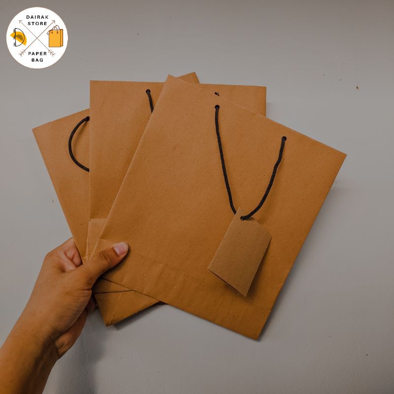 

Paperbag Polos Samson Kraft 20x8x25