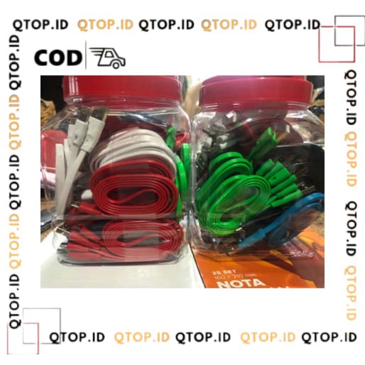 Kabel Data Qtop QCM 2Ampere Micro USB QTOp / Kabel Charger Xiaomi, Oppo, Vivo , Samsung [QTOP.ID]