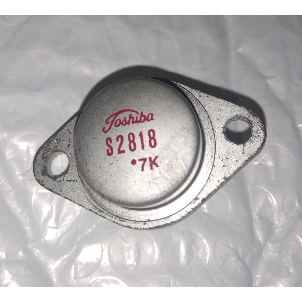 Transistor S2818 NPN Triple Diffused Horizontal Outpt 1500v 5A Jengkol