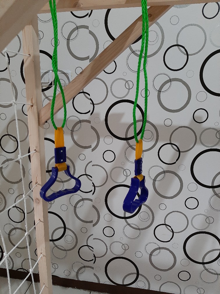 2 Pcs Gantungan Pegangan Busway Merah Biru