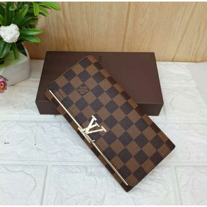 Dompet Lv logo 61702 /dompet wanita import