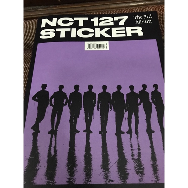 UNSEALED ALBUM NCT 127 STICKER VERSION PC TAEYONG BONEKA