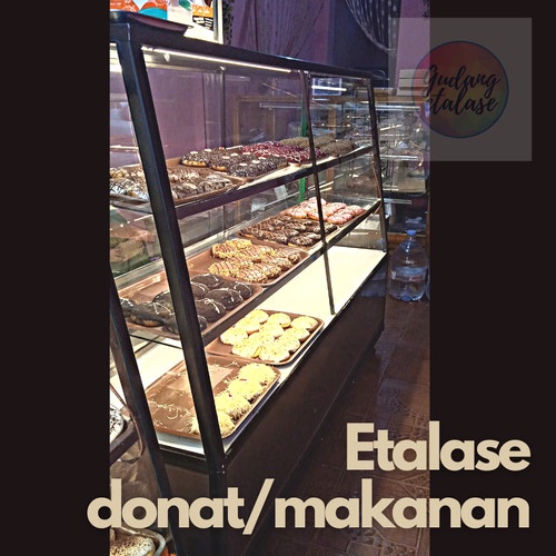 Etalase donat/etalase kue/etalase makanan