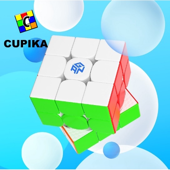 Rubik 3x3 Gan 11 M dan GAN 11 AIR Magnetic 3x3x3 Stickerless