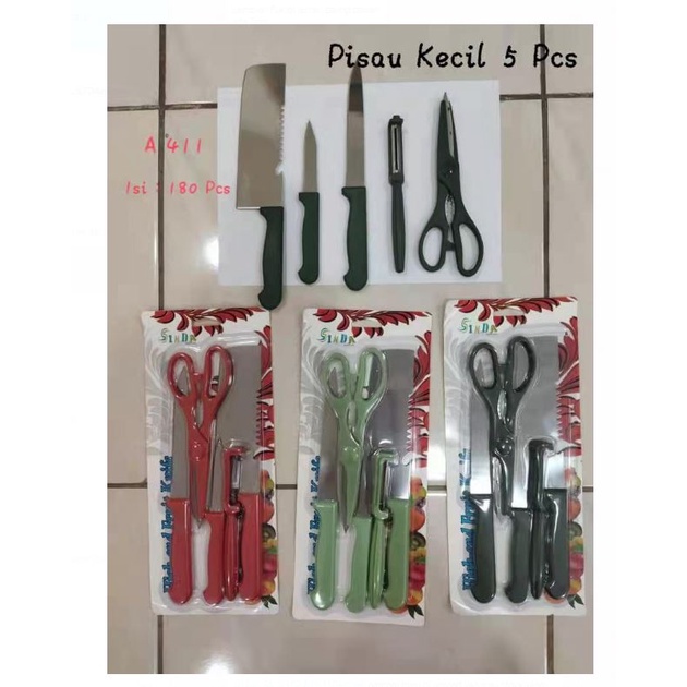 Pisau Set Stainles steel/Pisau Dapur