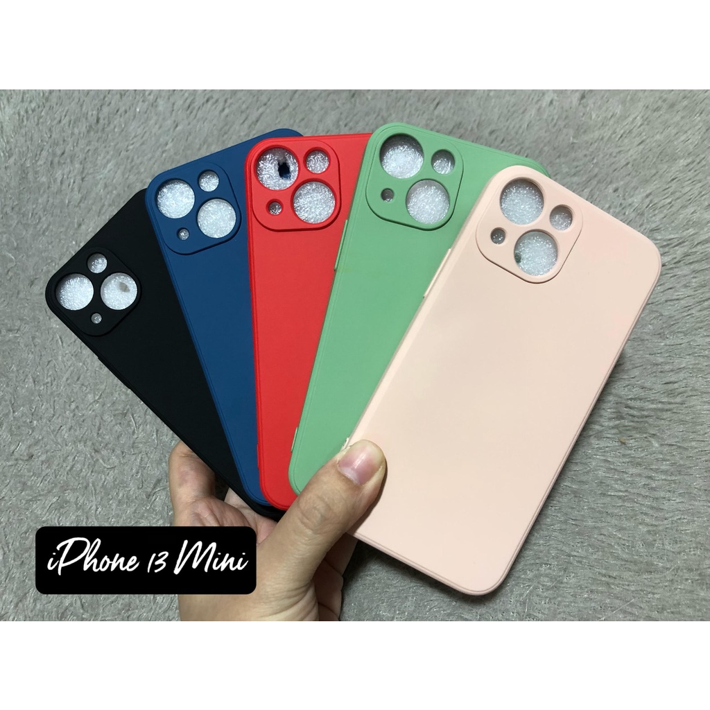 Soft Case Apple Iphone 13, Mini, Pro, Pro Max Liquid Silikon Slim Skin Candy Macaron Bludru