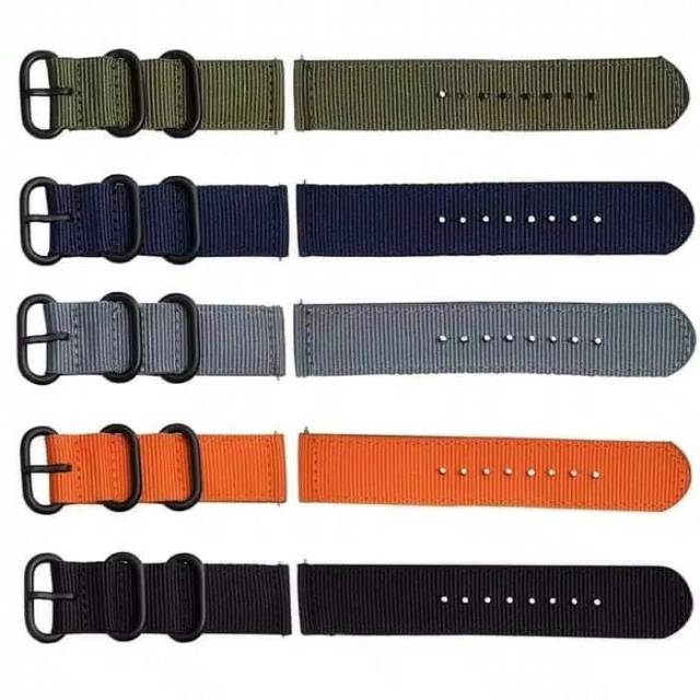 TALI JAM TANGAN SAMSUNG GEAR S3 STRAP TALI JAM TANGAN CANVAS CANVAS SAMSUNG S3