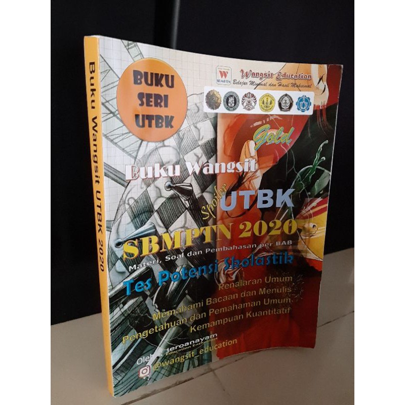 Buku Soal WANGSIT UTBK SBMPTN 2020 TPS (Preloved) SMA