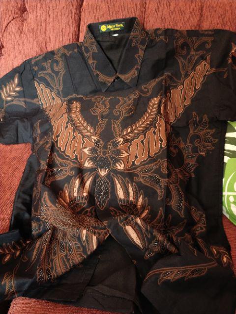 Batik Pria Awar Awar Lapis Furing Katun Halus Sragenan Size S-xxl Asli Solo