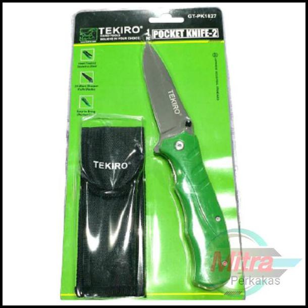 Pocket Knife Ii - Pisau Lipat Stainless Steel Tekiro Gt-Pk1827