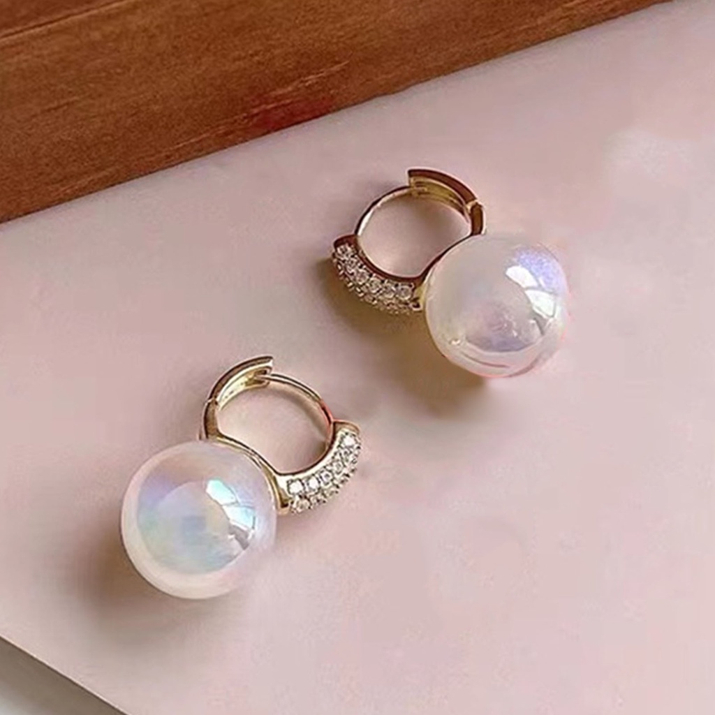 Hu Hu Hu Hu Hu Alat Bantu Pasang Kacamata♡ 1 Pasang Anting Kait Rumbai Panjang Bentuk Hati Aksen Mutiara Imitasi Untuk Pernikahan