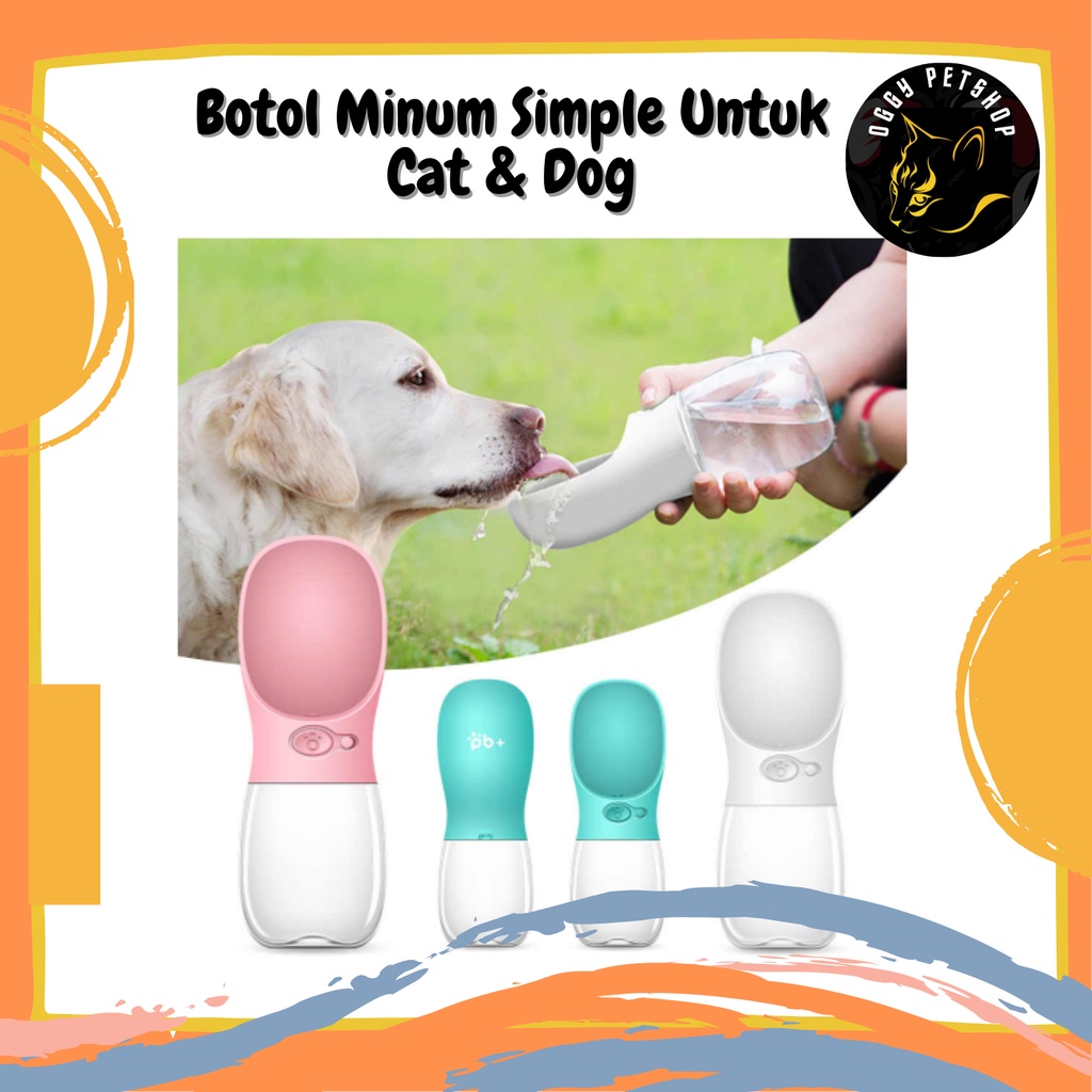 Botol Minum Simple Untuk Anjing&amp;Kucing | Botol Minum Cat&amp;Dog