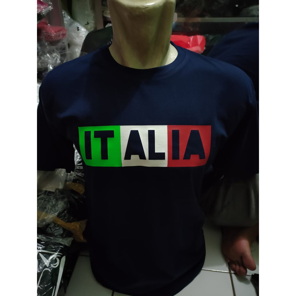 T-SHIRT KAOS DISTRO ITALIA ITALI EURO 2021