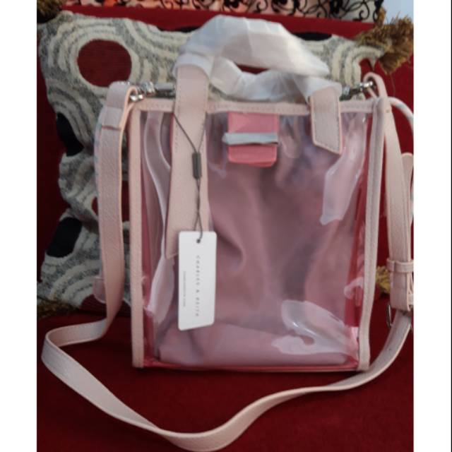 Tas Jelly Pink Charles and Keith