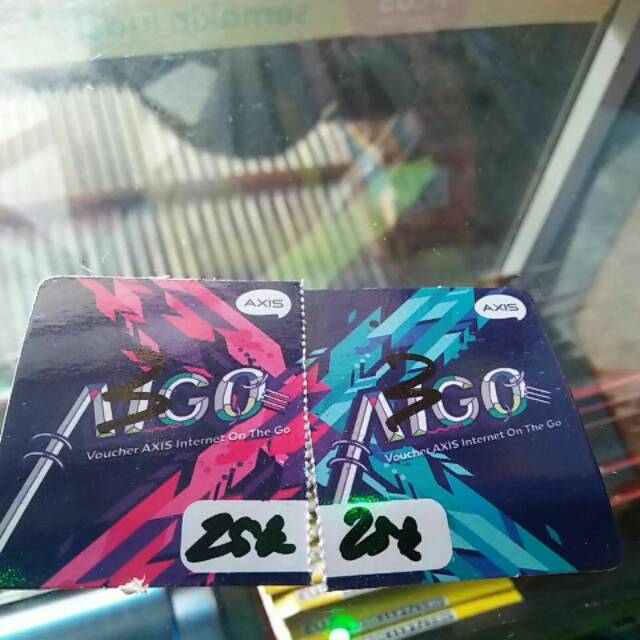 Voucher Axis 3gb/30hari
