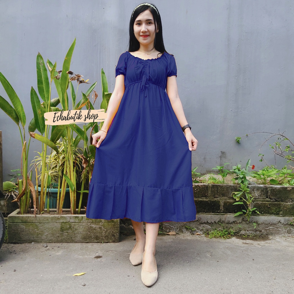 DASTER/DRES CASANDRA POLOS BALI-POLOS NAVY