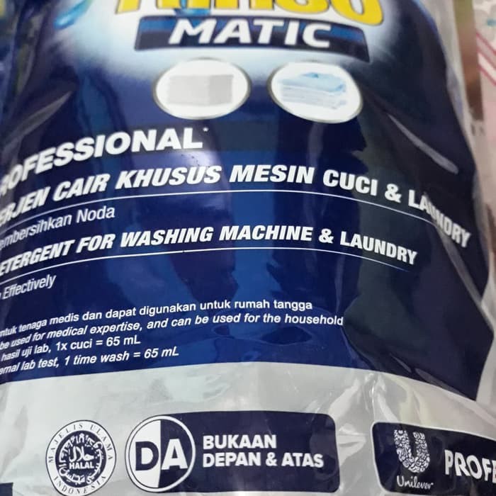 MRH Rinso Matic Professional Cair 1.8 L